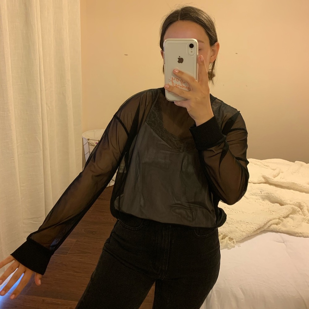Sheer Top from Zara